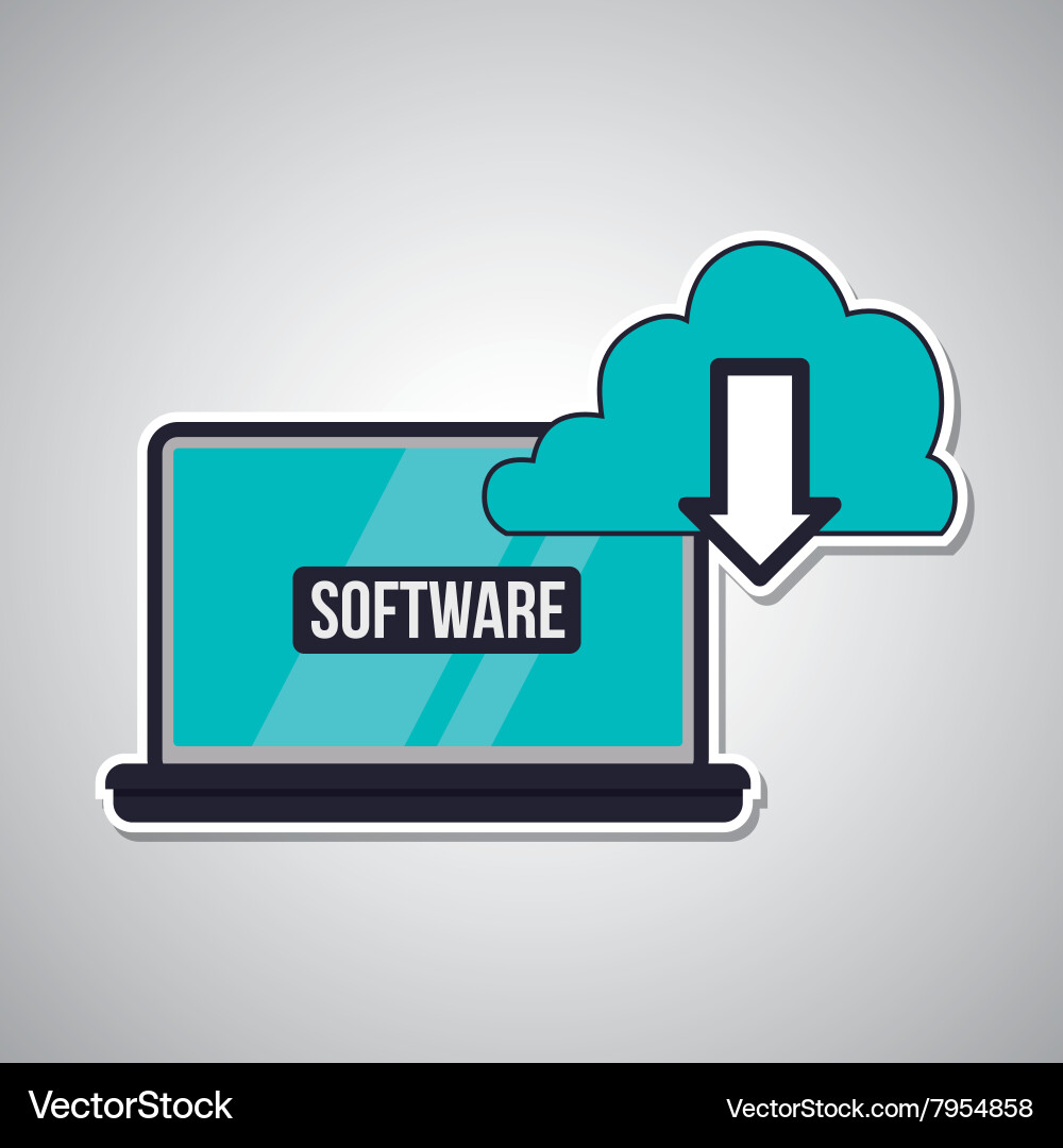 Development and software design vector image