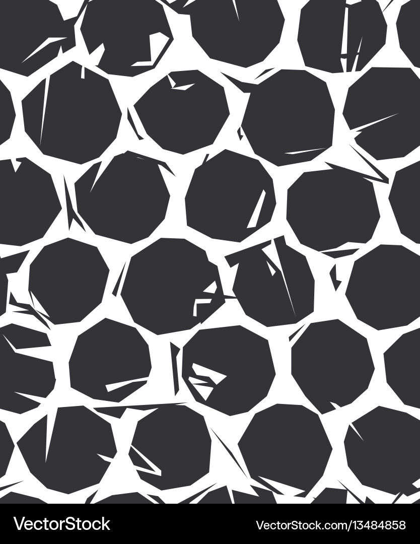 Grunge Polka Dot Pattern vector image