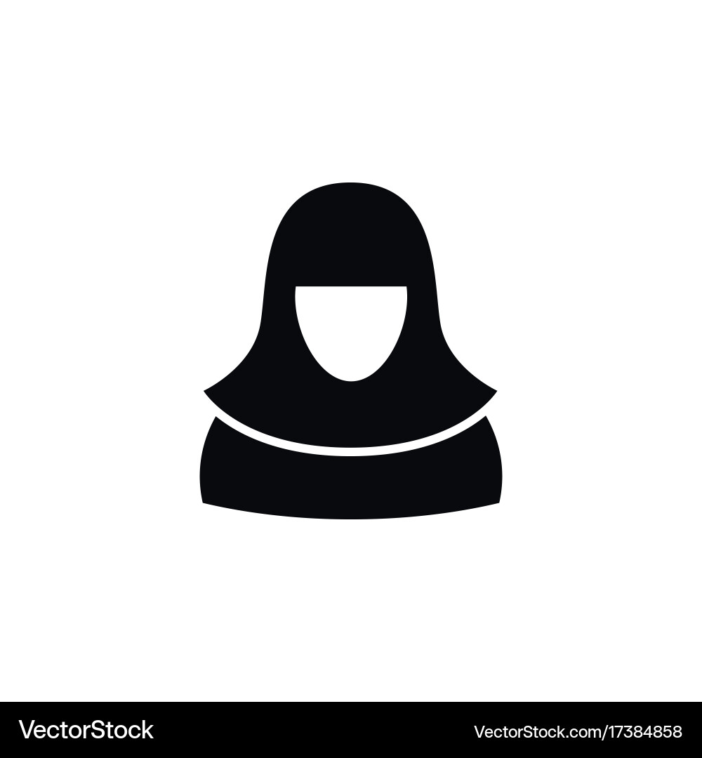 Isolated mohammedan icon mahometan element vector image