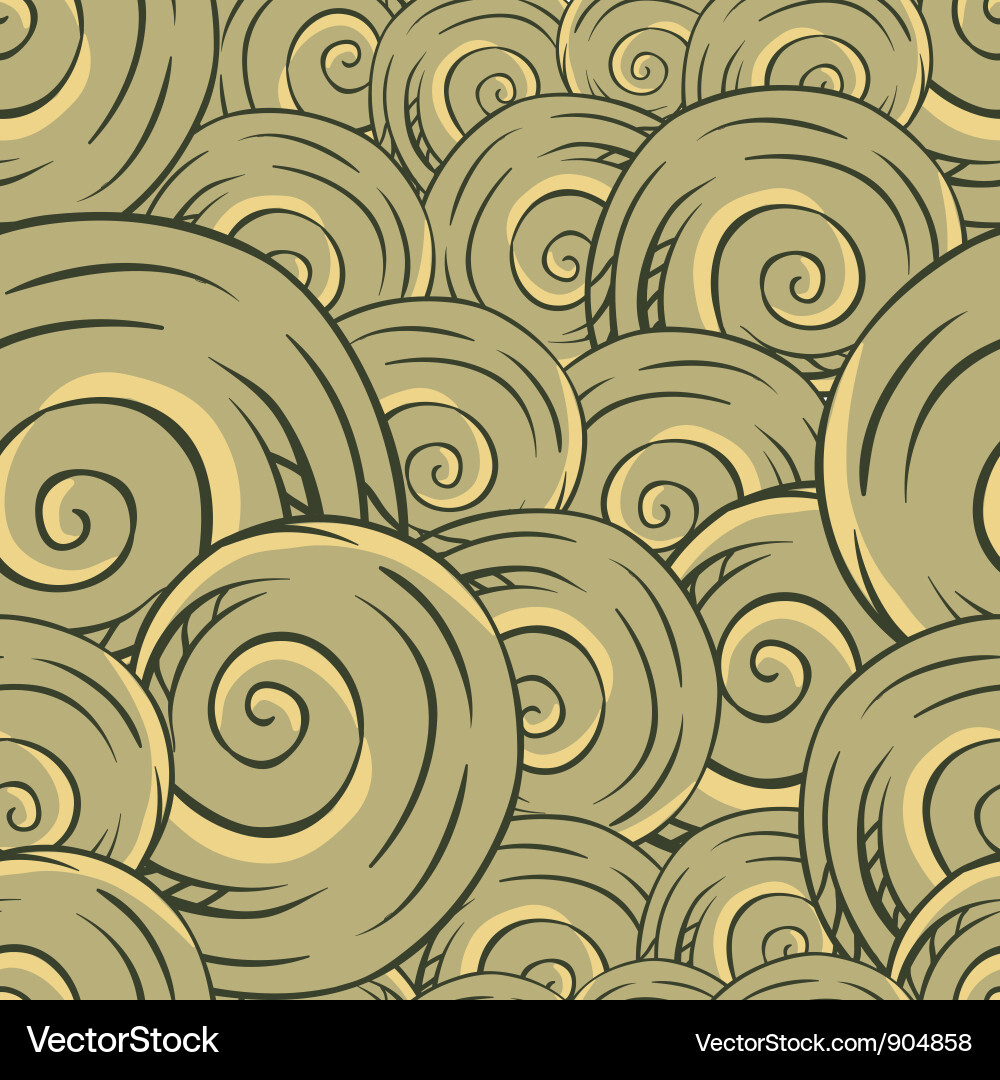 Seashell Texture - Organic Pattern vector image