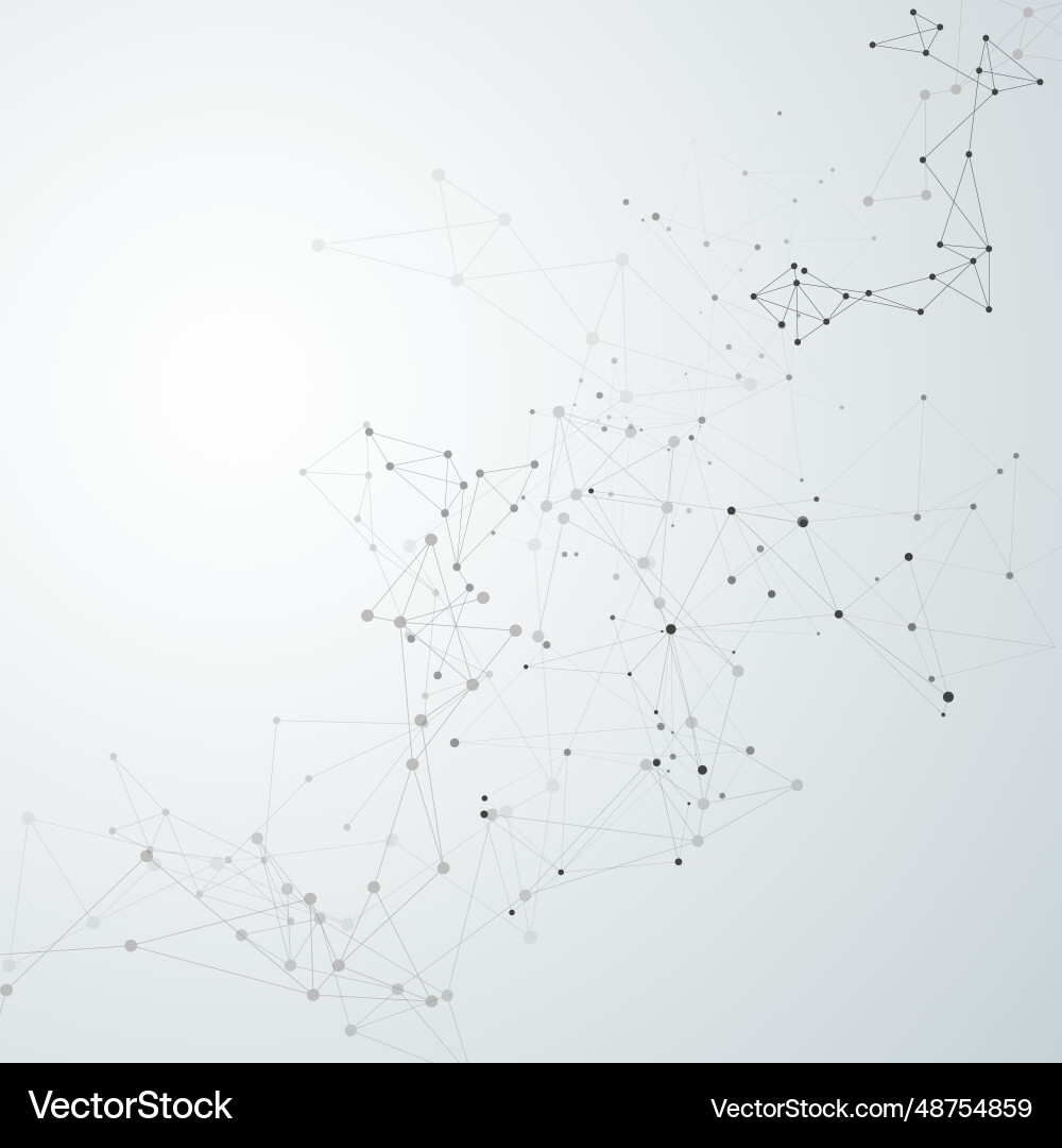 Abstract connecting dots and lines Abstract connecting dots and lines vector image