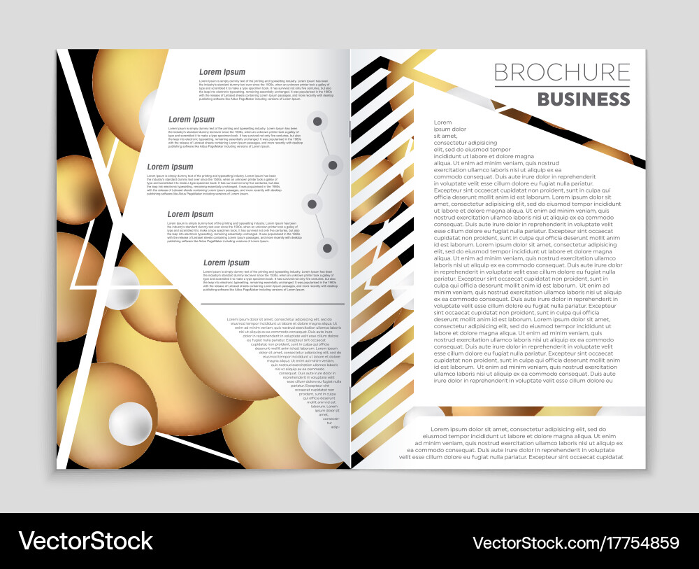 Abstract layout background set for art vector image
