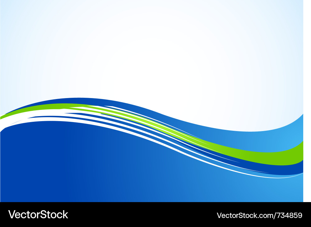 Abstract Wave Background Vector Image