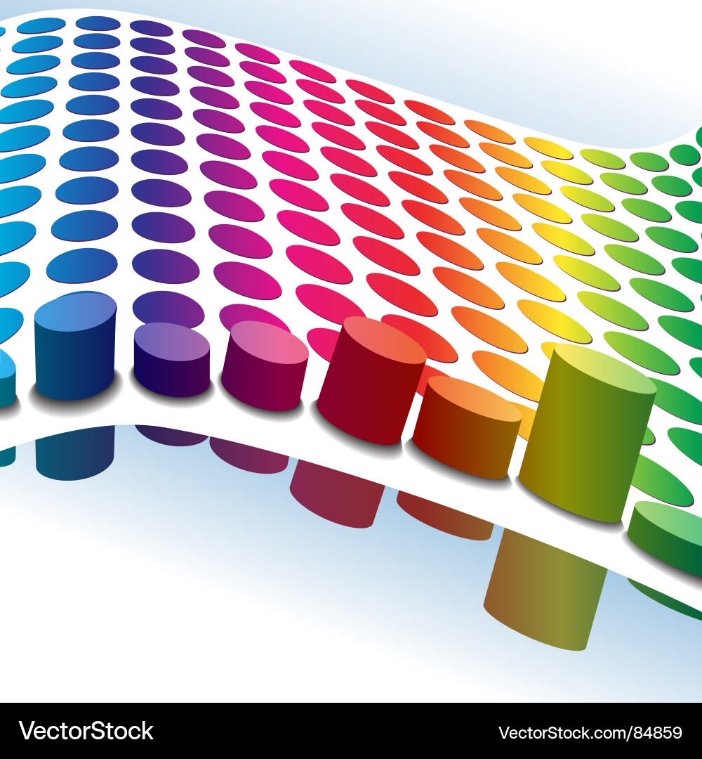 Colorful Gradient Spectrum vector image