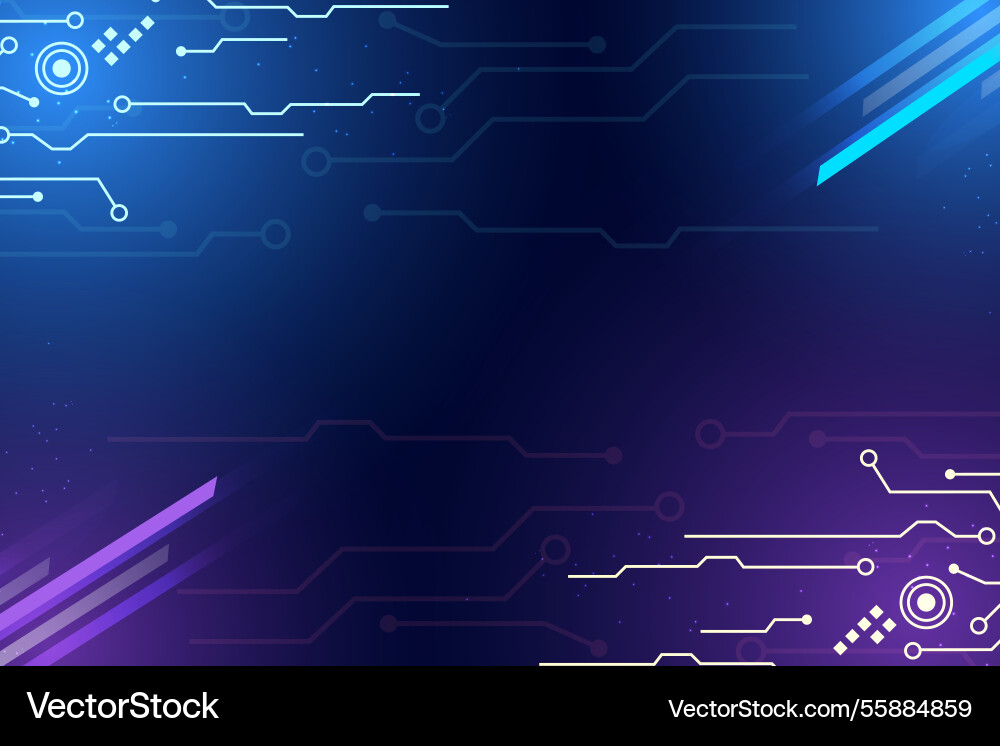 Digital technology futuristic internet network Digital technology futuristic internet network vector image