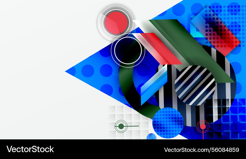 Dynamic complex geometric abstract background Dynamic complex geometric abstract background vector image