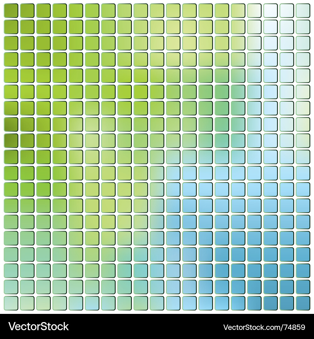 Geometric Color Grid Vector Image