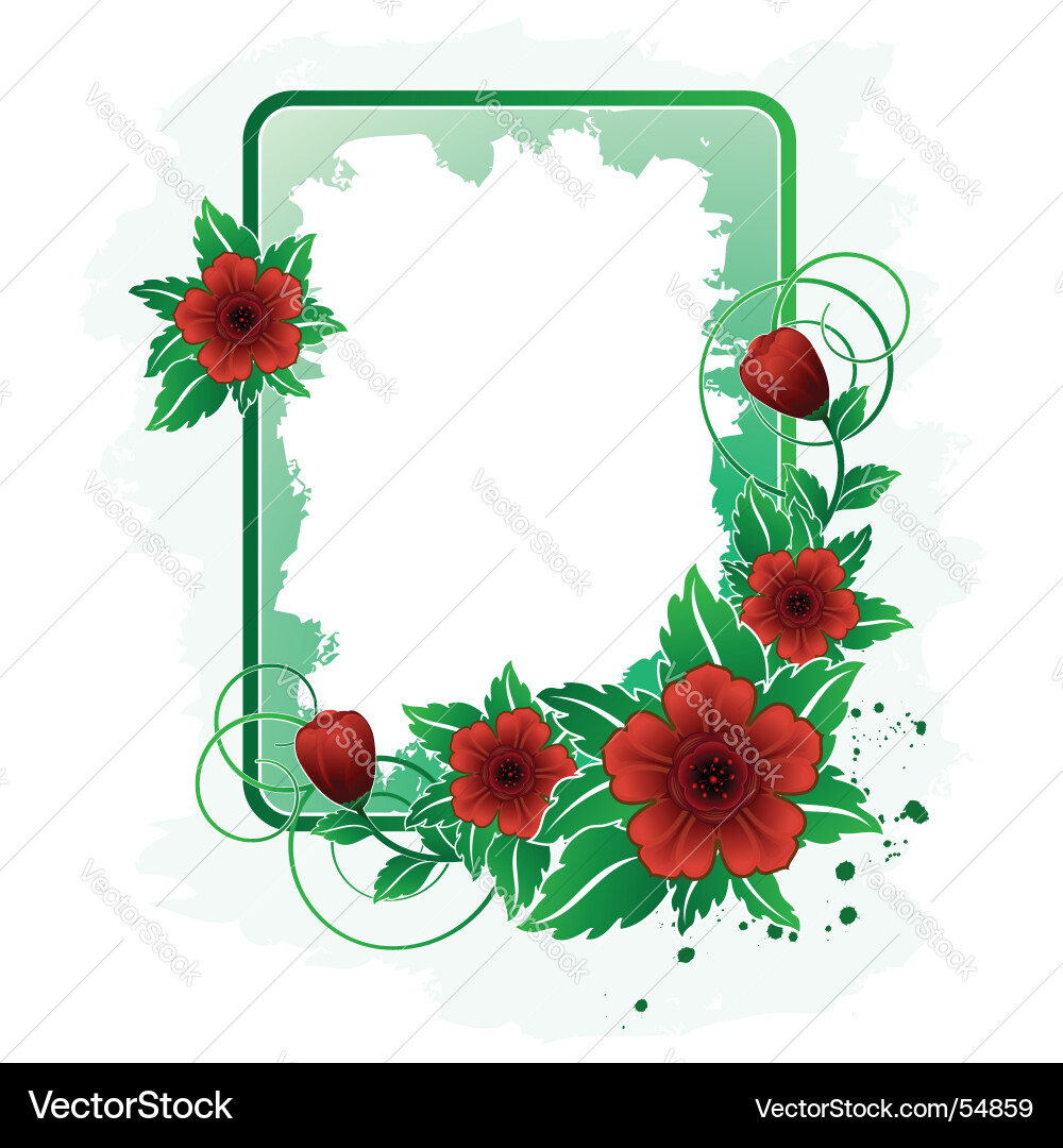 Rectangular frame Vector Image