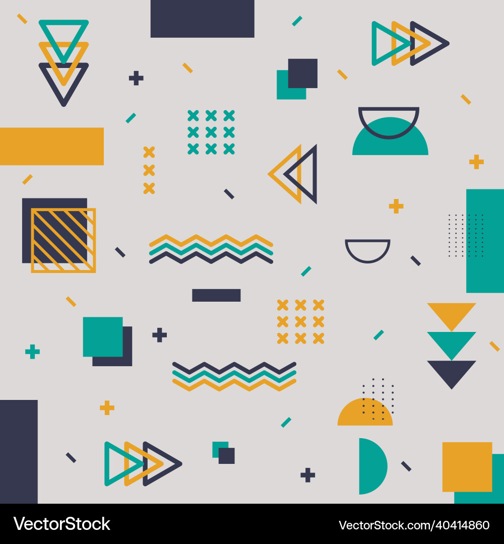 Abstract background with different geometric Abstract background with different geometric vector image