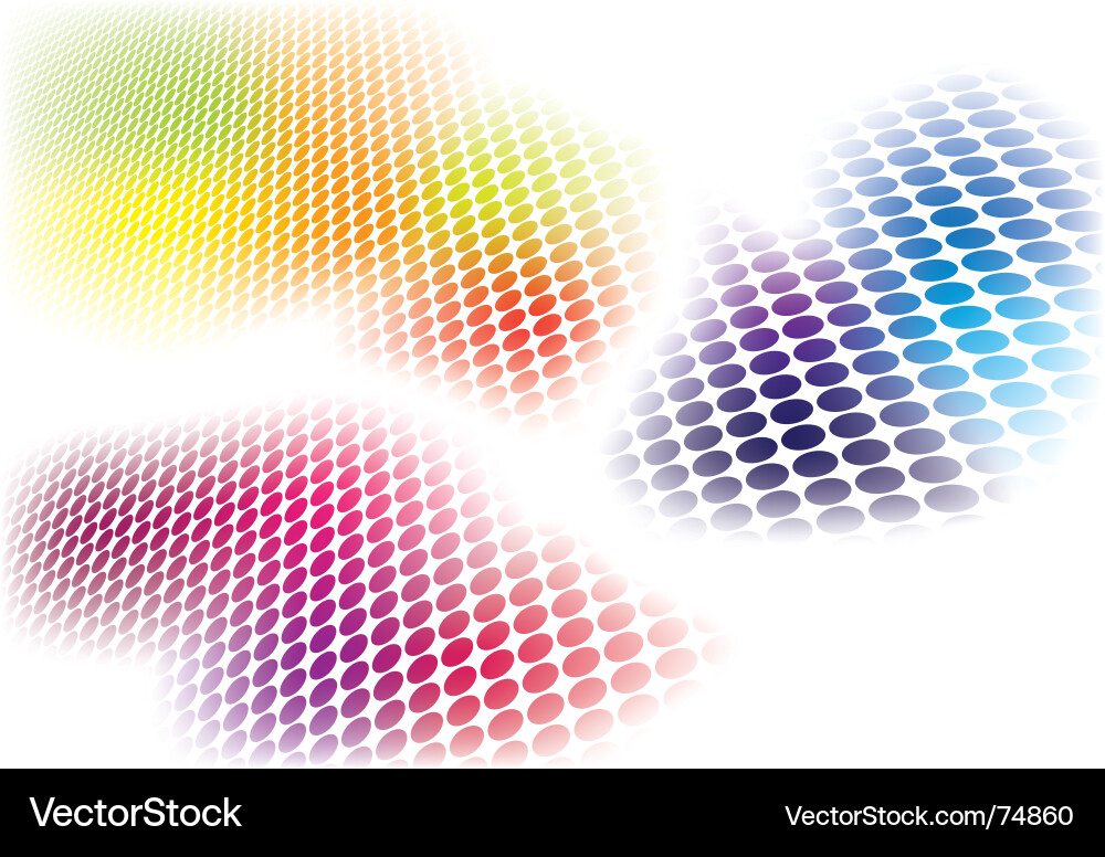 Abstract color background vector image