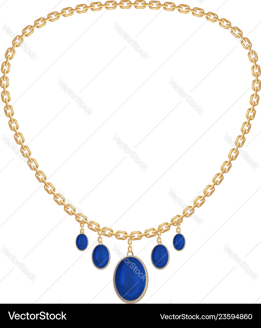 Necklace icon cartoon style Royalty Free Vector Image