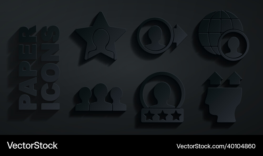 Set create account screen globe and people users Set create account screen globe and people users vector image