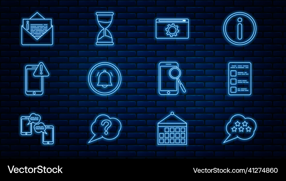 Set line five stars rating review create account Set line five stars rating review create account vector image