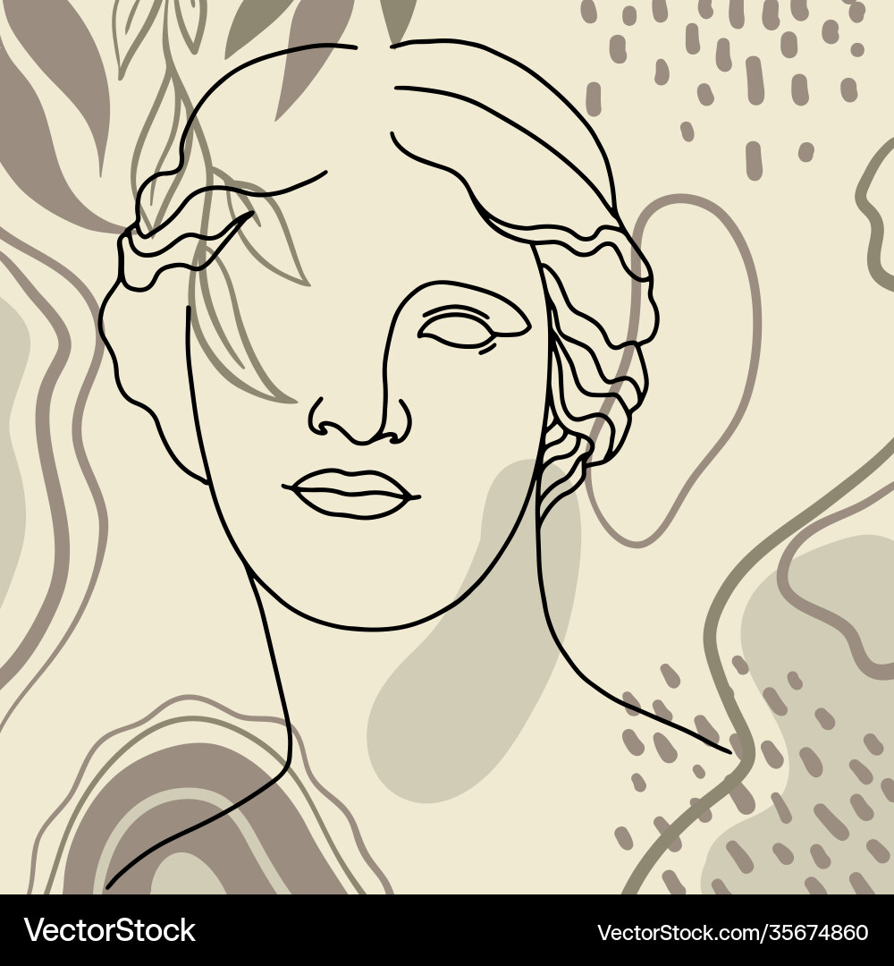 Trendy background with linear abstract Trendy background with linear abstract vector image