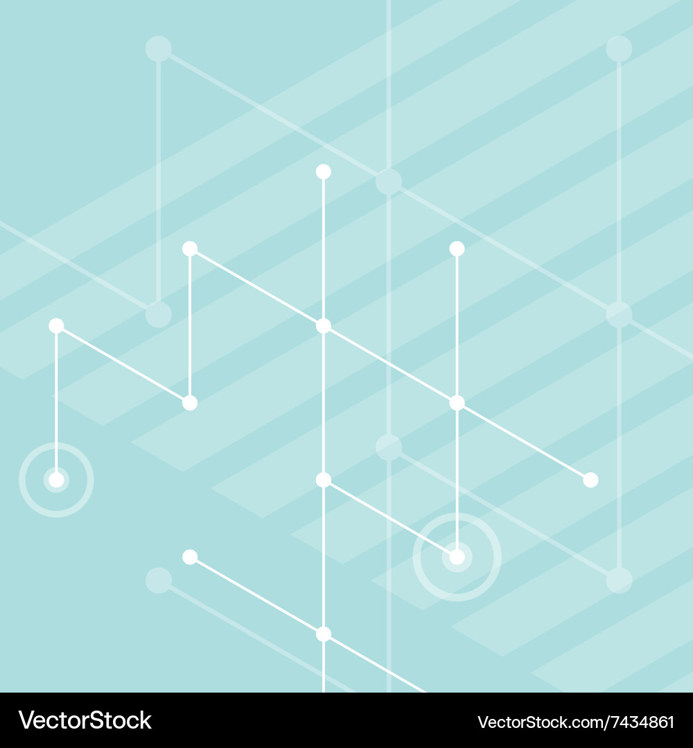 Abstract line and triangular design Vector Image