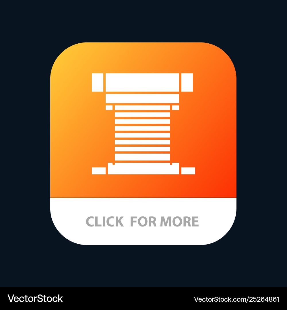 Computer cooler cooling cpu fan mobile app button Computer cooler cooling cpu fan mobile app button vector image