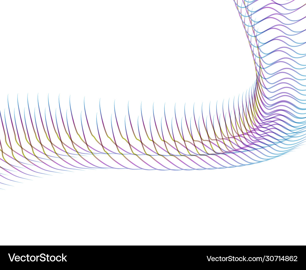 Abstract background blend wave line design Abstract background blend wave line design vector image