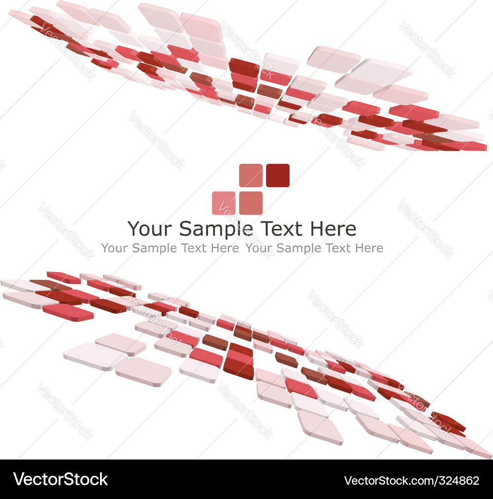 Checked background vector image