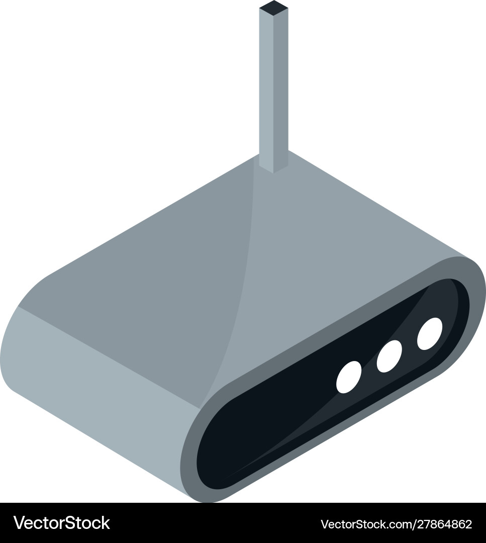Router technology hardware device computer vector image