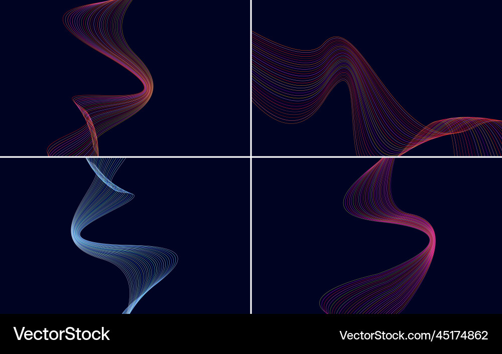 Use these backgrounds to add texture Vector Image