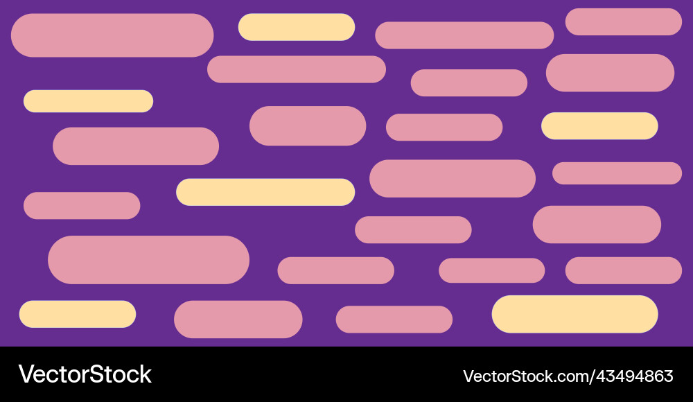 Isolated shapes modern abstract pattern Vector Image