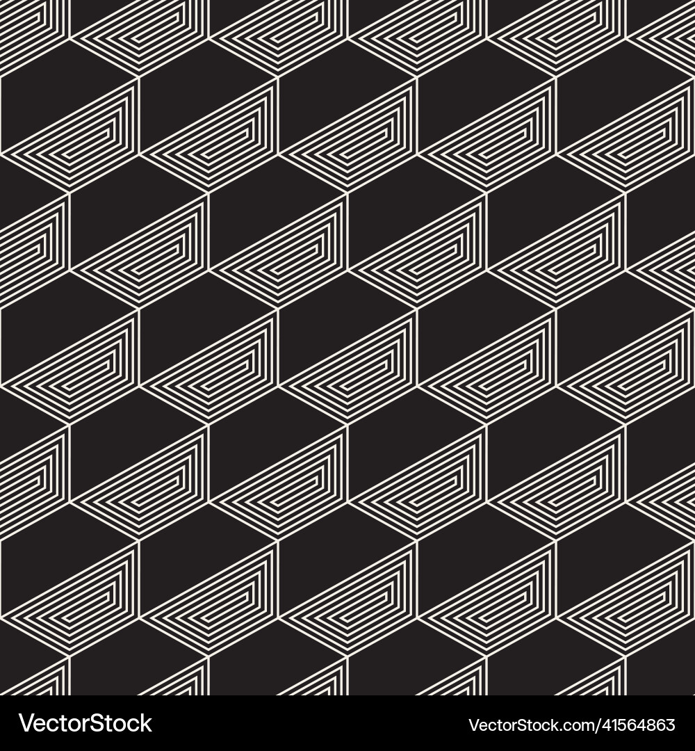 Seamless pattern repeating geometric elements Seamless pattern repeating geometric elements vector image