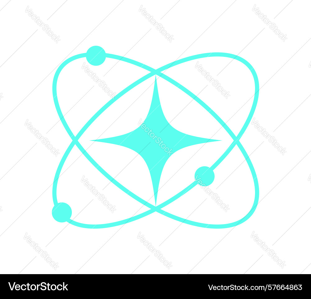 Y2k retro space icon shape Y2k retro space icon shape Vector Image