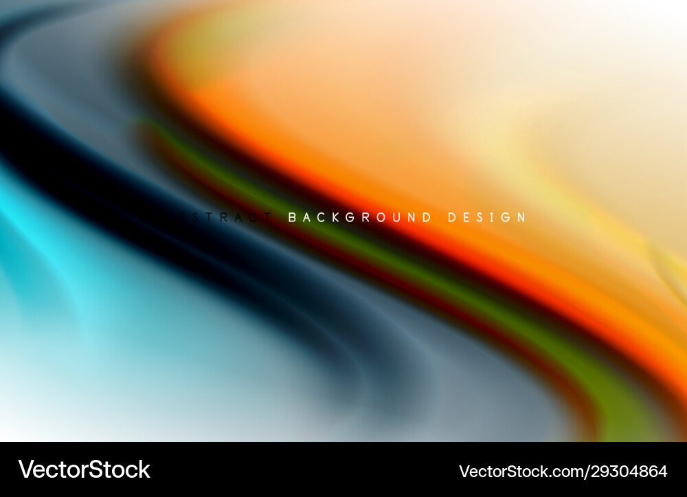 Abstract background - fluid color gradient waves Abstract background - fluid color gradient waves Vector Image