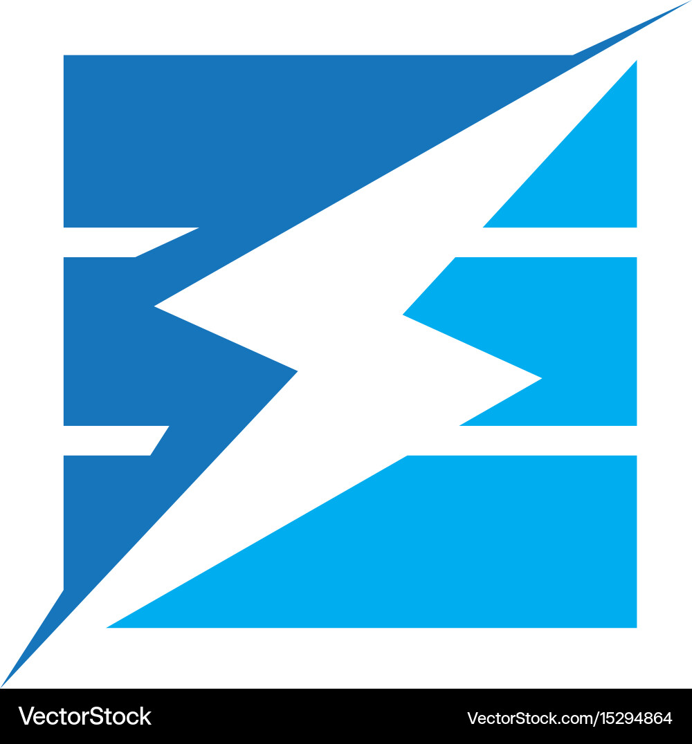 Abstract image of square power Vector Image