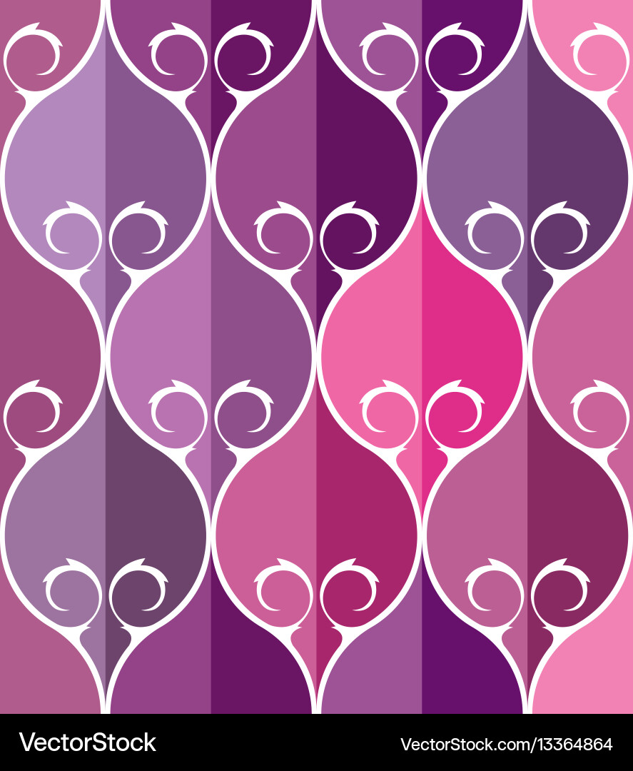 Ornate Classical Seamless Pattern Vector Image