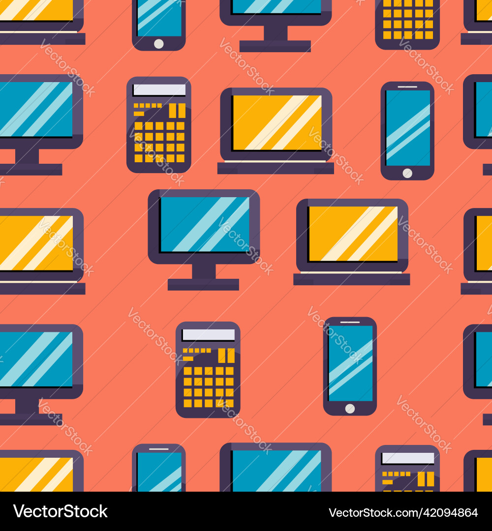 Seamless pattern background art design Vector Image