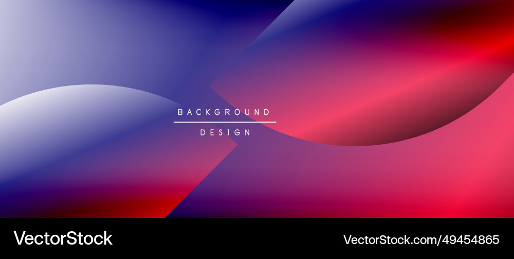 Circles and round shapes with gradients minimal Vector Image