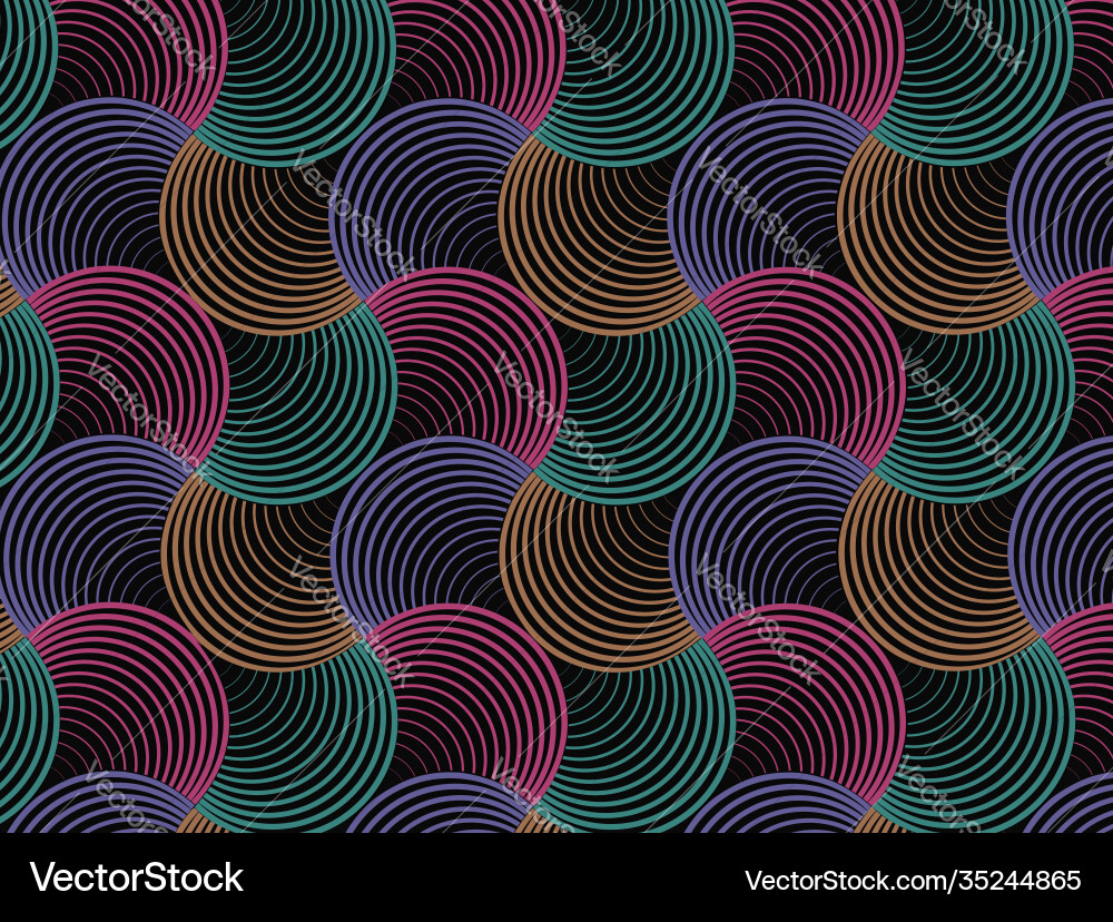 Colorful abstract background fun pattern composed Vector Image
