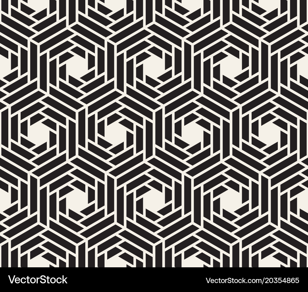 Modern Geometric Stripe Pattern Vector Image