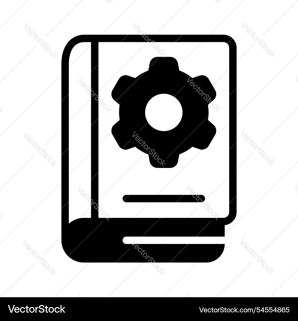 Setting manual Vector Image