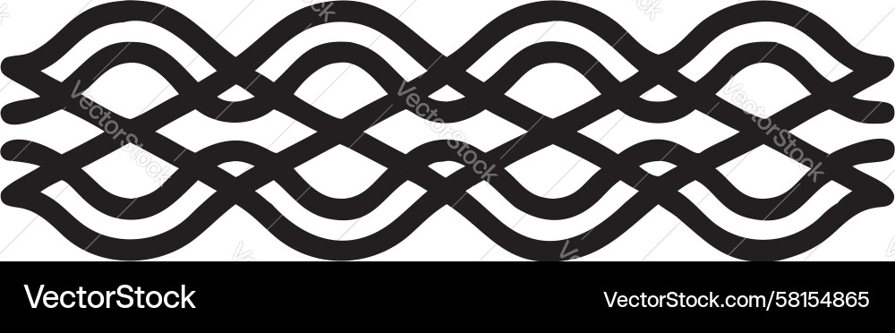 Subtle Wavy Lines Flowing Pattern Vector Image