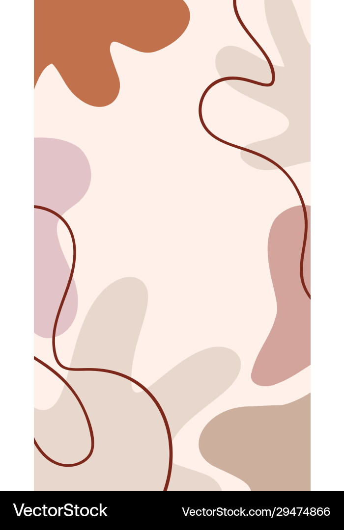 Abstract Leaf Background Vector Image