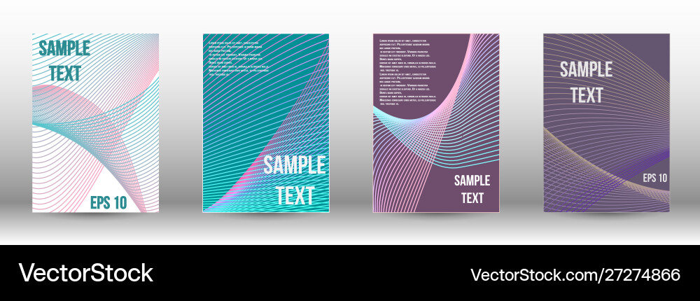 Creative backgrounds with abstract gradient linear Creative backgrounds with abstract gradient linear vector image