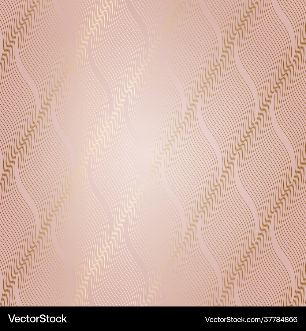 Elegant linear pattern design vector image