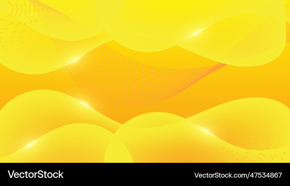 Orange yellow gradient dynamic abstract lines Orange yellow gradient dynamic abstract lines vector image