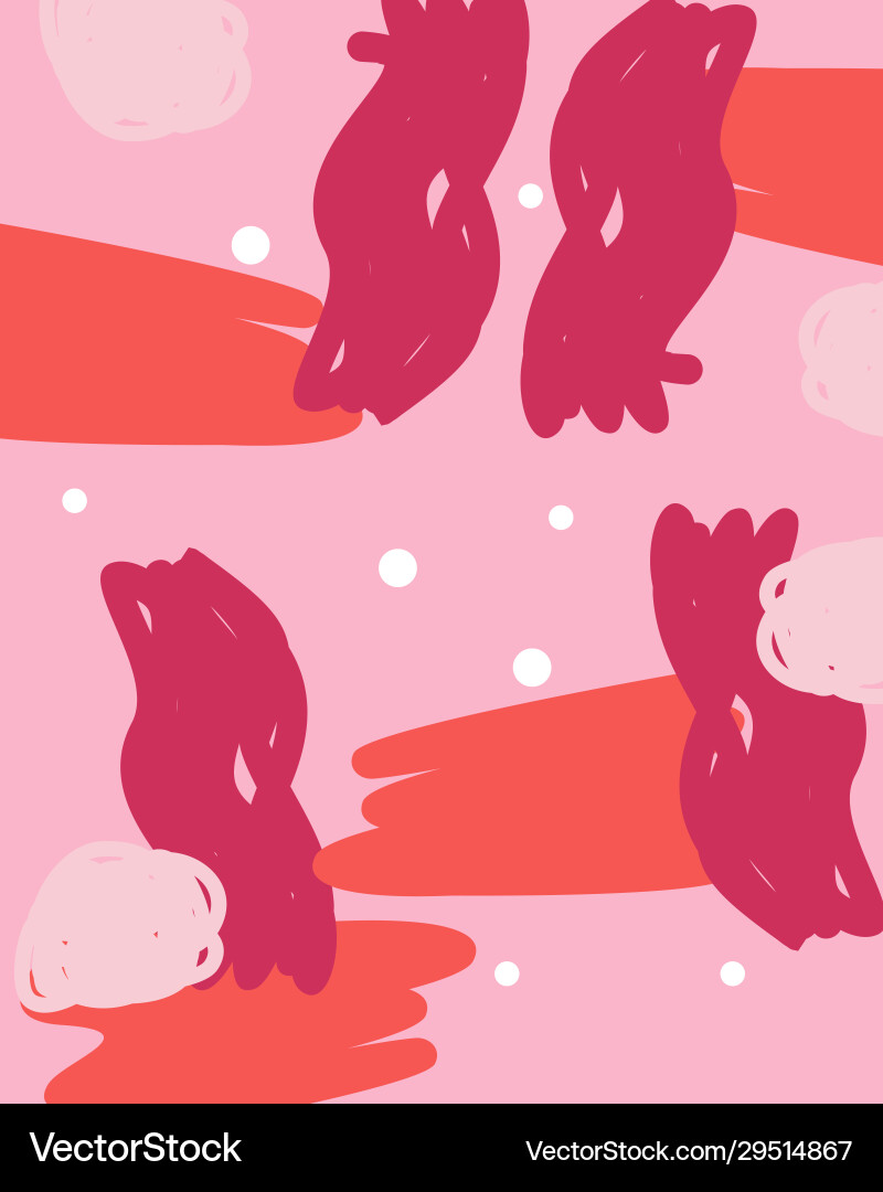 Pink texture abstract pattern vector image
