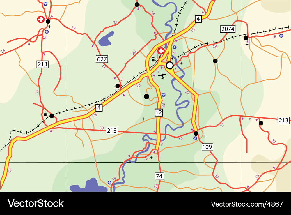 Roadmap Image vector image