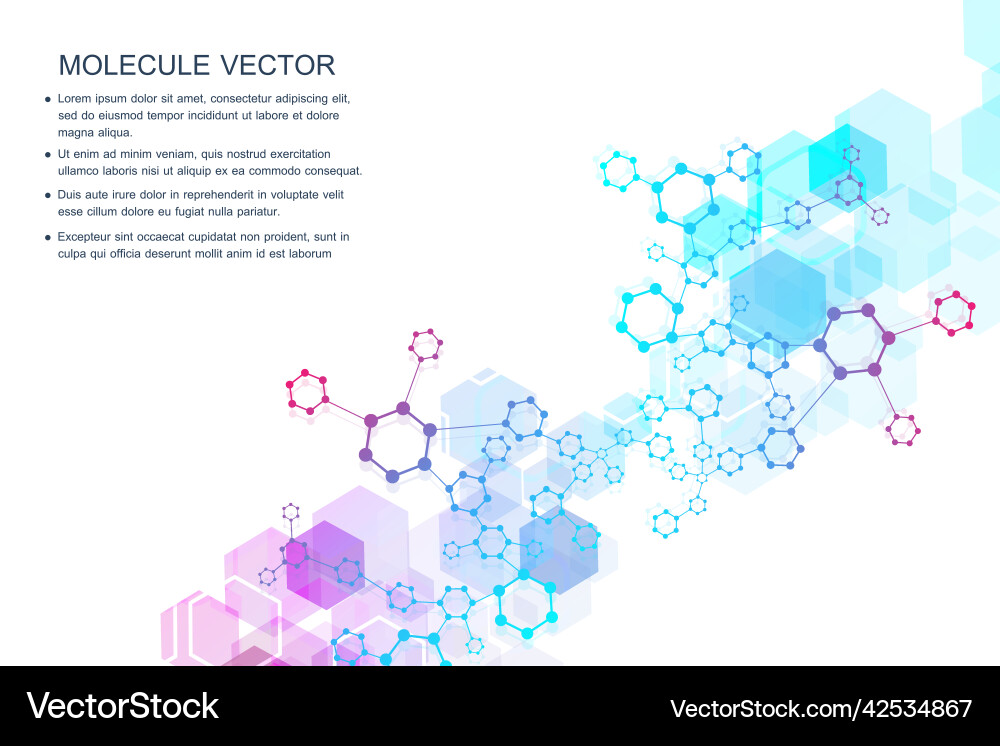 Science network pattern connecting lines and dots Science network pattern connecting lines and dots vector image