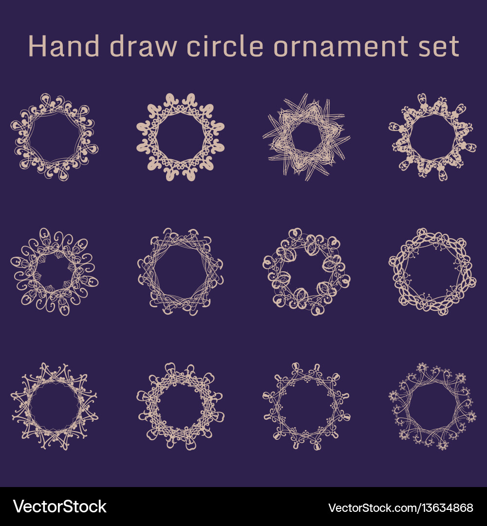 Bunch of simple and elegant square frames design Bunch of simple and elegant square frames design vector image