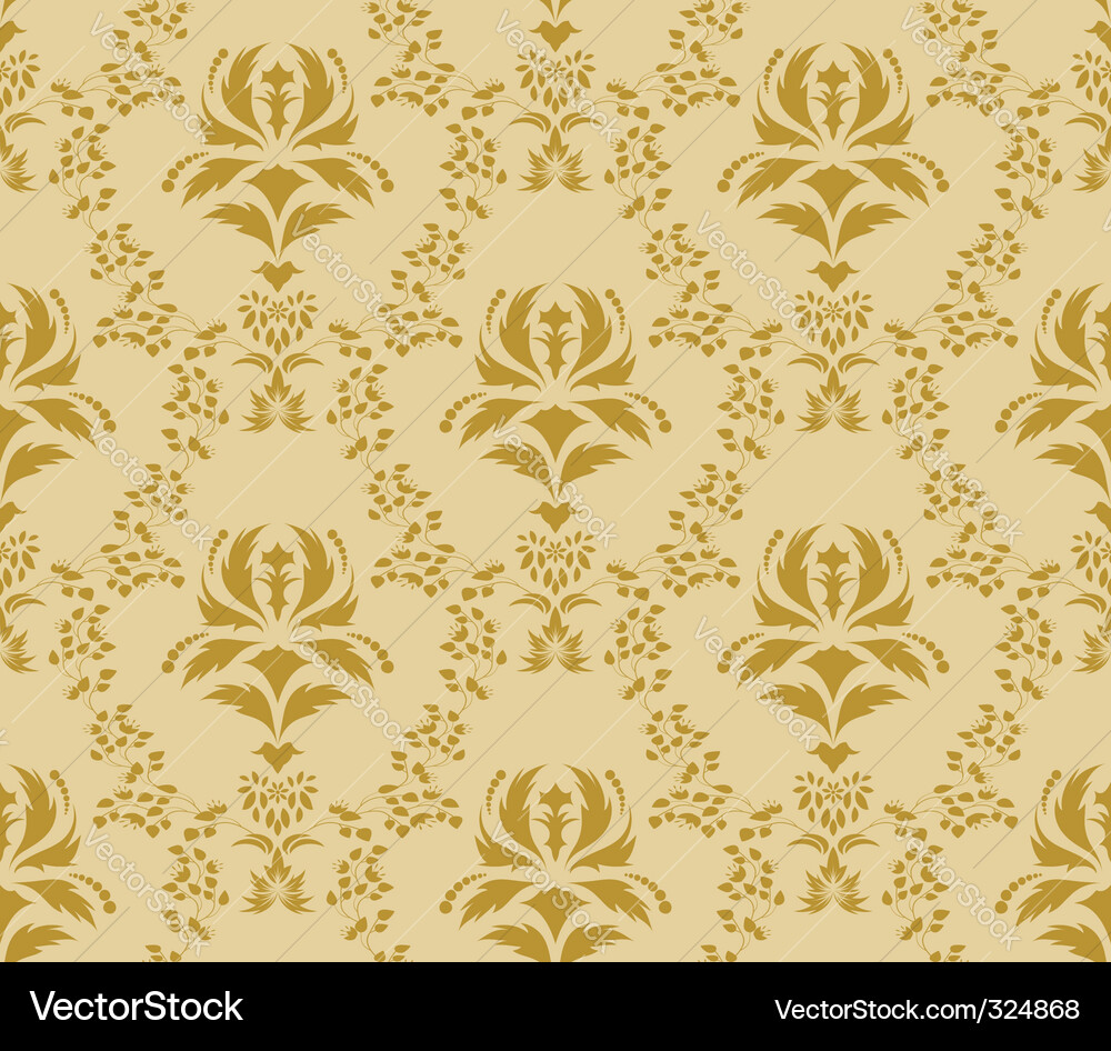 Damask pattern Vector Image