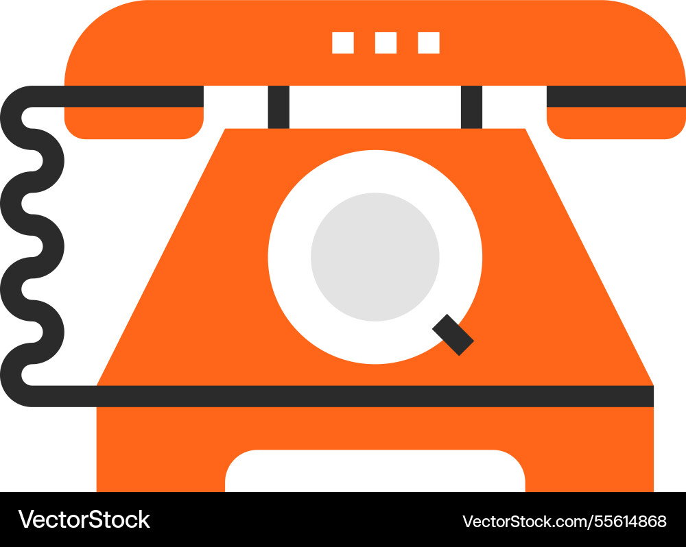 Direct marketing flat line web icon concept Vector Image