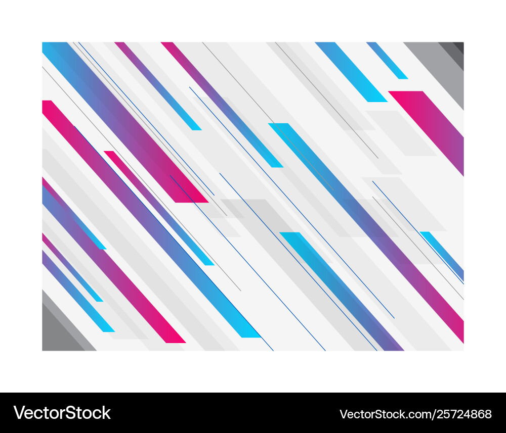 Dynamic Tech Geometric Gradient vector image
