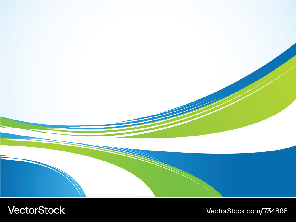 Dynamic Wave Background vector image