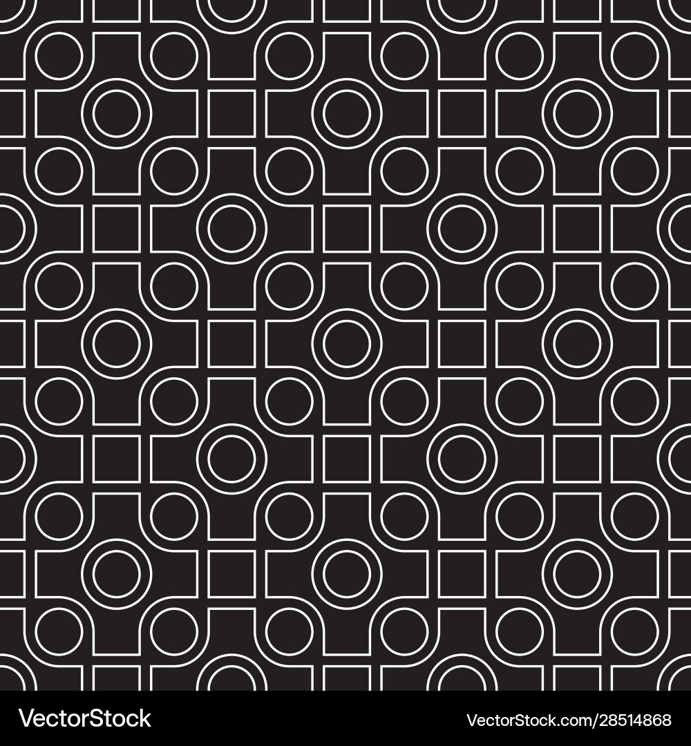 Geometric Line Pattern vector image