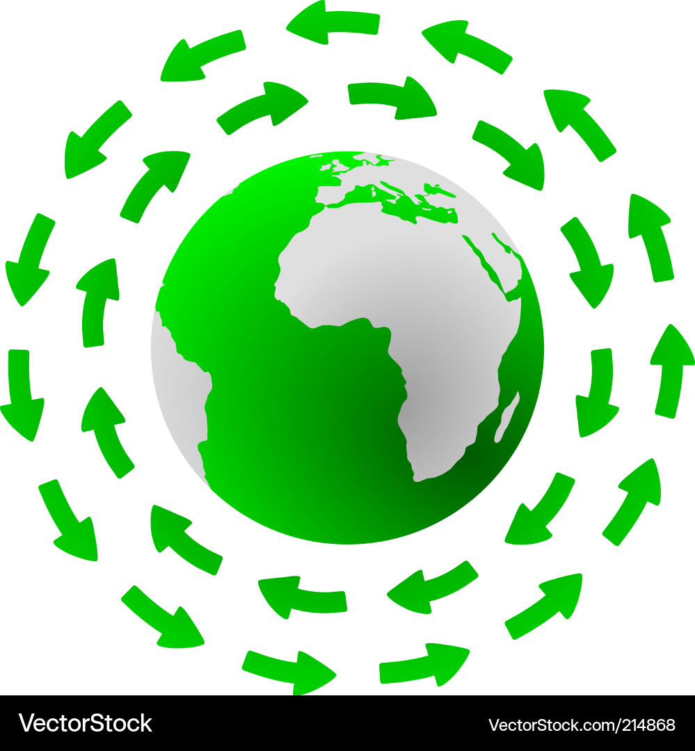 Global cycle vector image